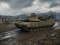 M1A2 Abrams Kampfpanzer TUSK-Elementen