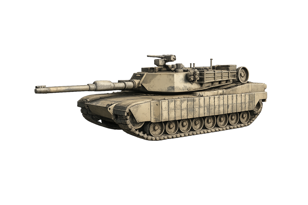 M1A2 Abrams Kampfpanzer TUSK-Elementen
