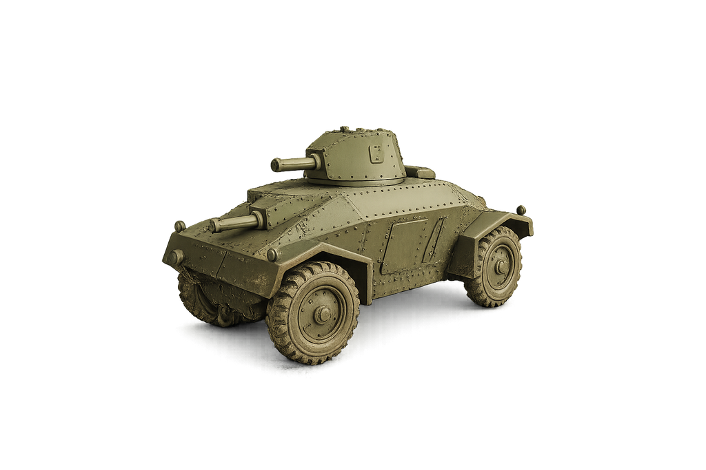 Alvis-Straussler AC3D Leichter vierrädriger Späh- und Panzerwagen