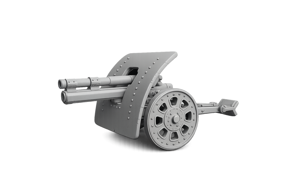 Bofors 105-mm-Haubitze Modell 1924 Gezogene Feldhaubitze
