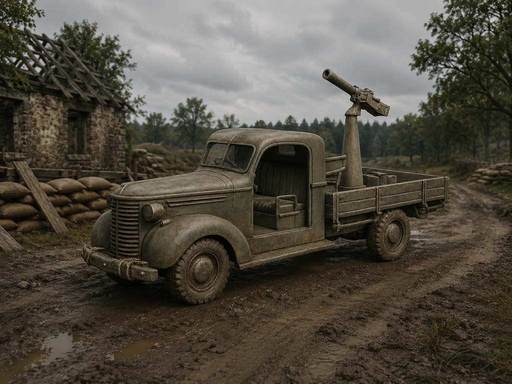 Chevrolet 1½-ton Truck Mobiler Flugabwehr-Waffenträger