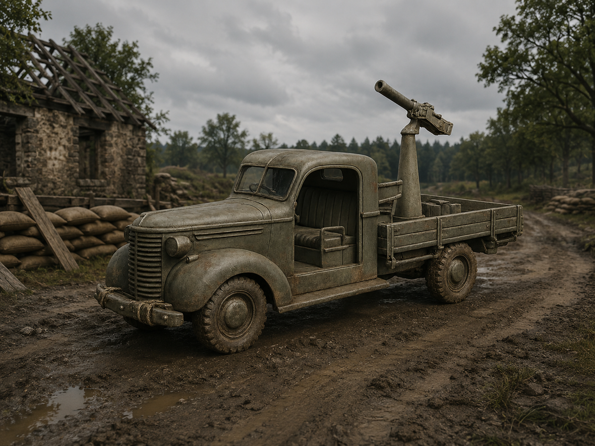 Chevrolet 1½-ton Truck Mobiler Flugabwehr-Waffenträger