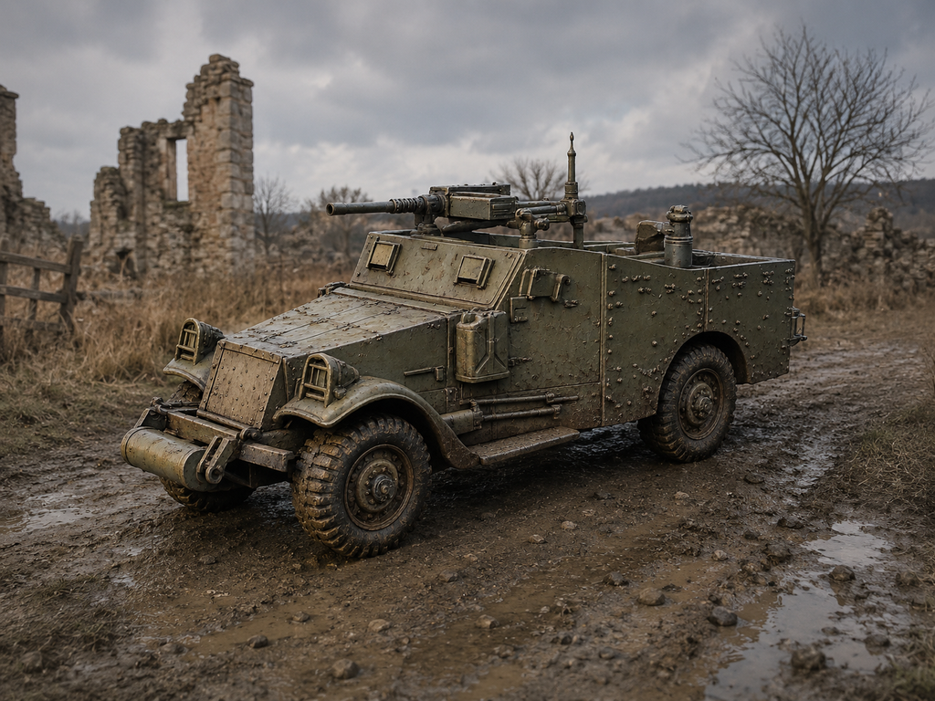 M3A1 Scout Car Leichter gepanzerter Aufklärungs- und Mannschaftstransportwagen