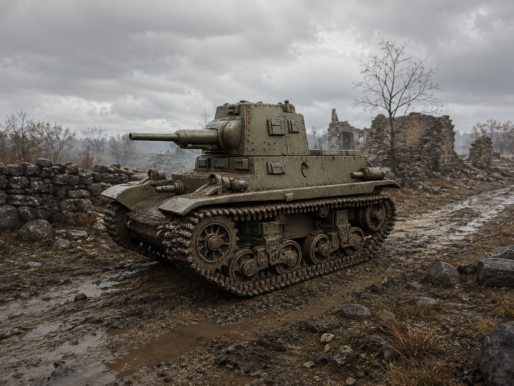 Marmon-Herrington CTMS-1TB1 Dutch Three Man Tank