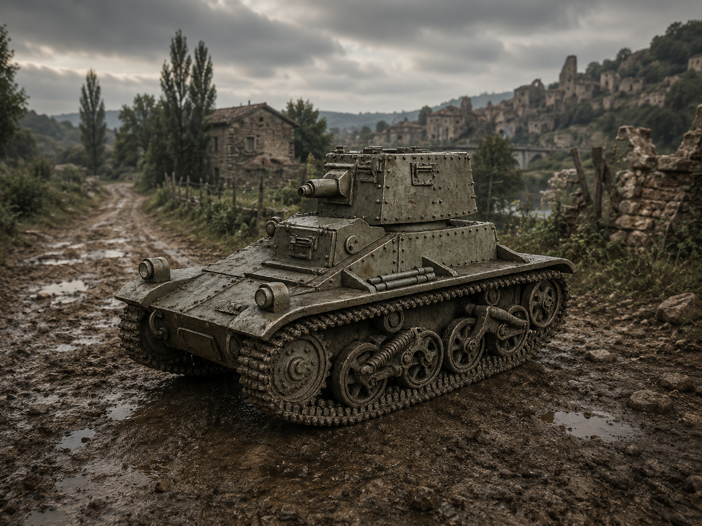 Vickers-Carden-Loyd Model 1936 „Dutchman“ Leichter Export- und Aufklärungspanzer