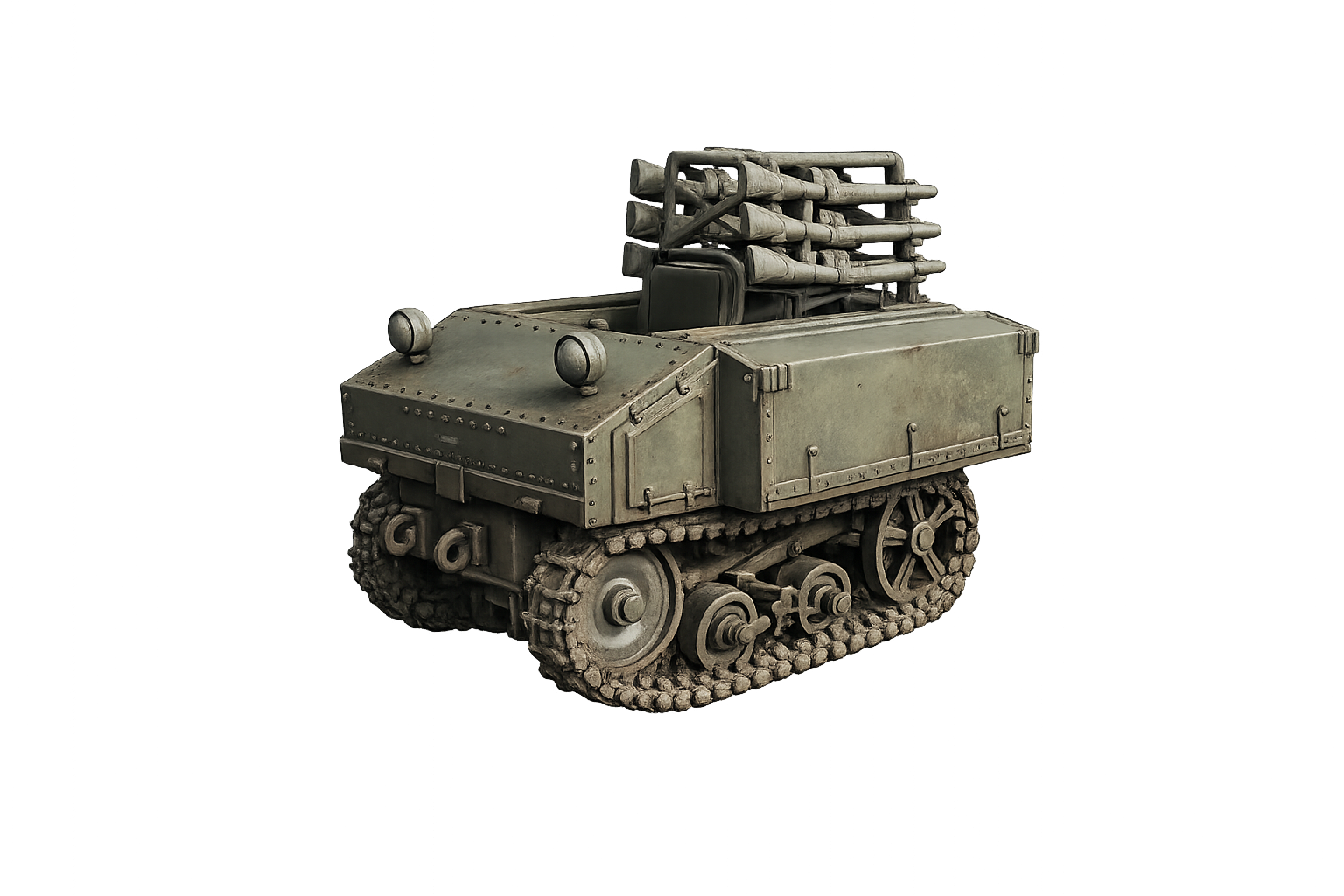 Vickers Utility Tractor VLC Leichter ungepanzerter Vollketten-Artillerieschlepper