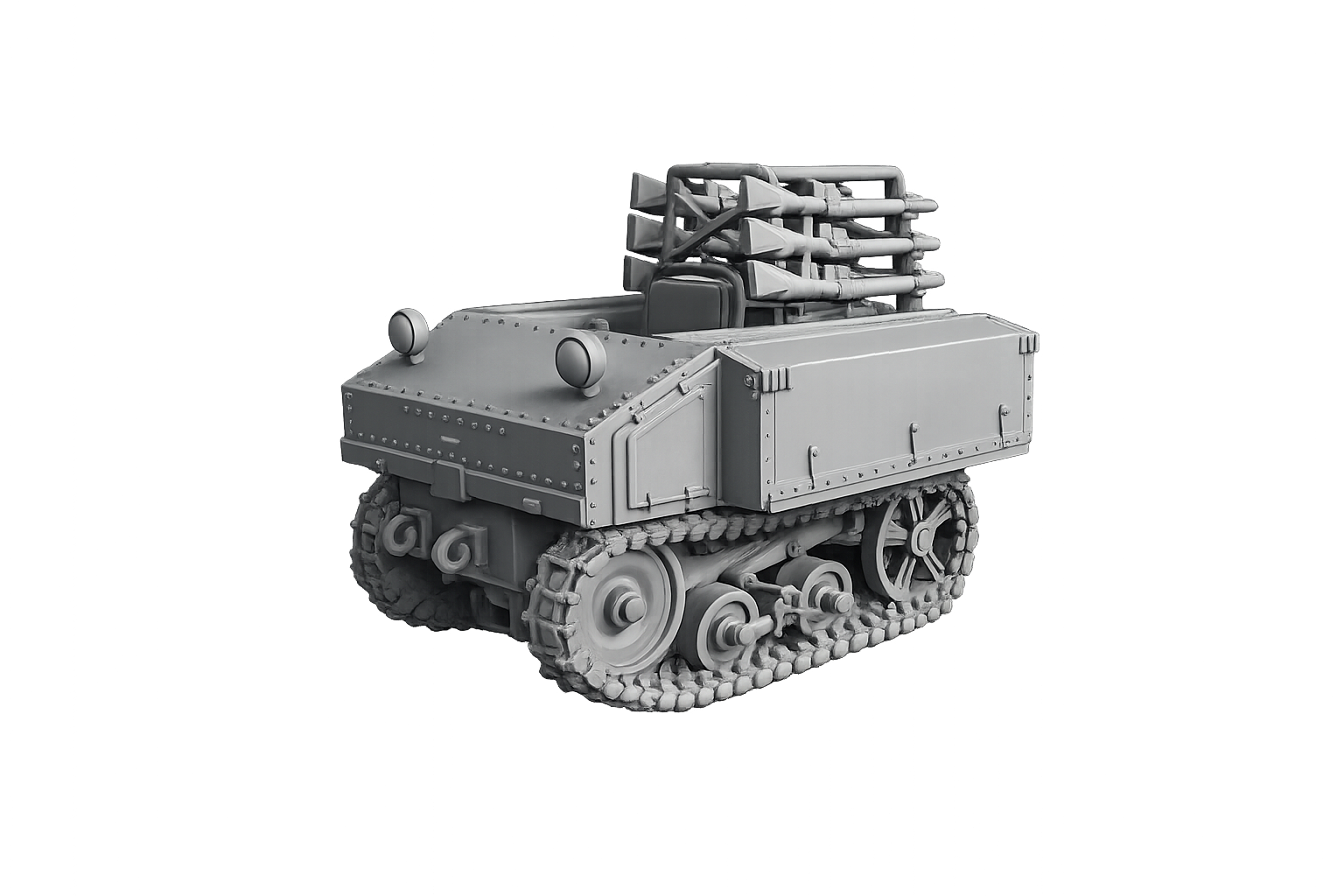 Vickers Utility Tractor VLC Leichter ungepanzerter Vollketten-Artillerieschlepper