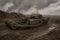 Churchill AVRE Mk. IV Bobbin Type B Gepanzerter Pionier- und Fahrbahnlegepanzer