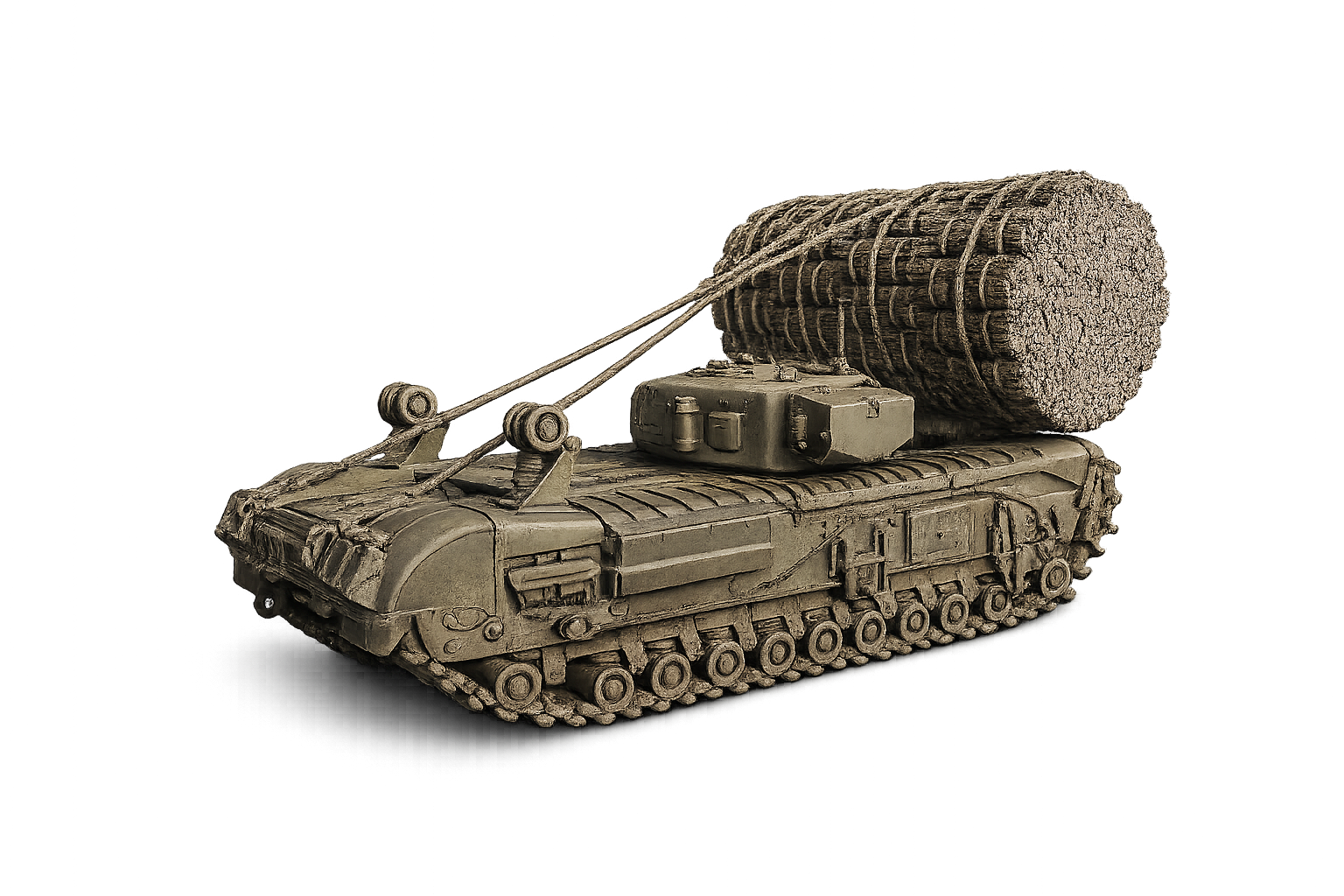 Churchill Mk. IV Gepanzerter Pionier- und Hindernisräumpanzer mit Faschinenträger