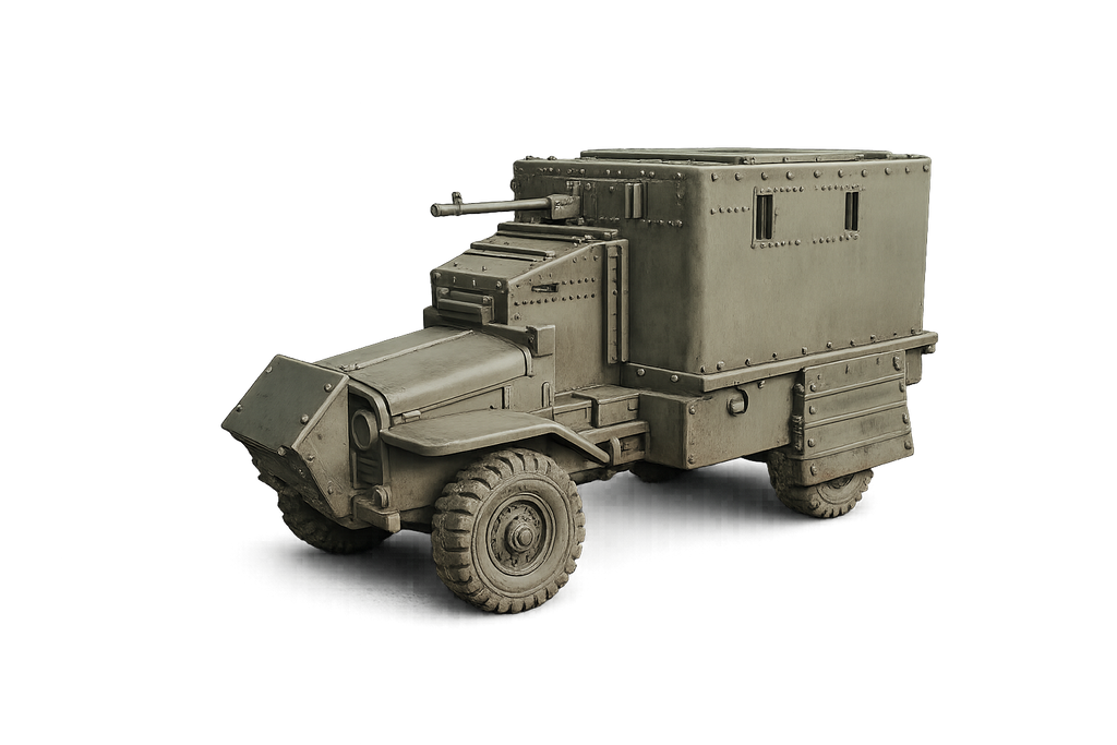 Bedford OXA Gepanzerter Lastkraftwagen der British Home Guard