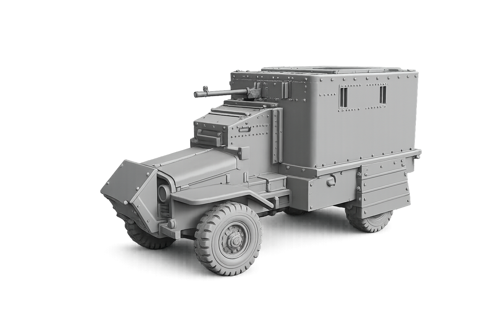 Bedford OXA Gepanzerter Lastkraftwagen der British Home Guard