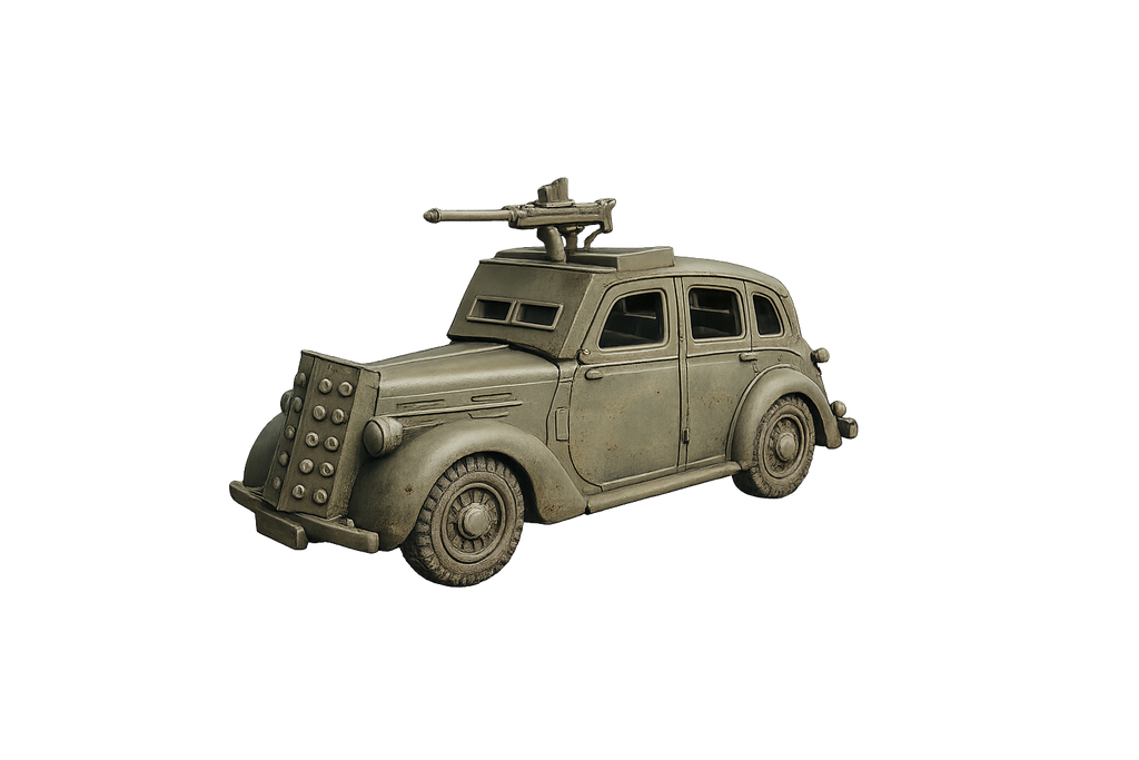 Home Guard „Malcolm Campbell“ Improvisierter leichter Panzerwagen