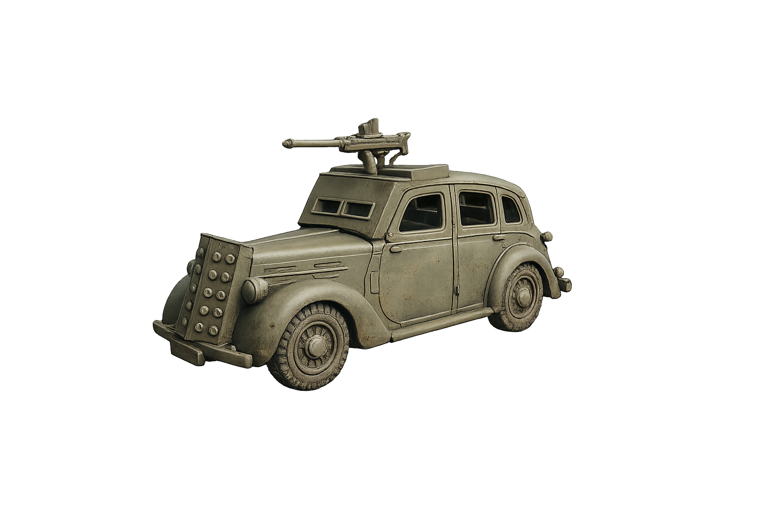 Home Guard „Malcolm Campbell“ Improvisierter leichter Panzerwagen