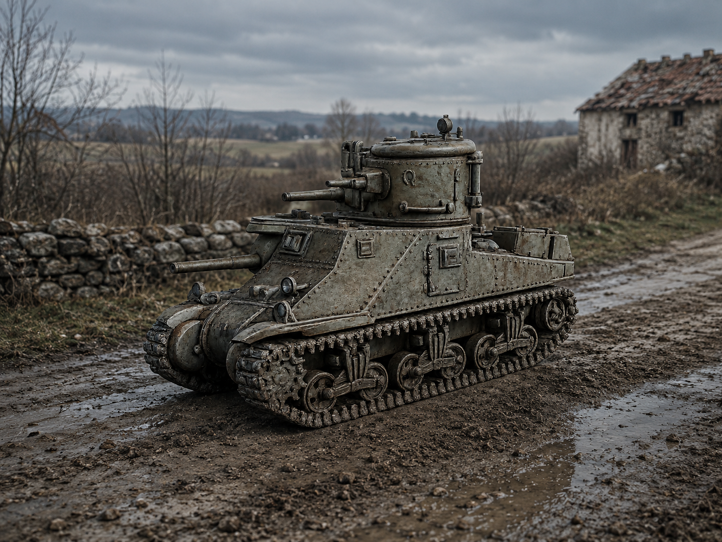 M3 Lee CDL „Gizmo“ Gepanzerter Scheinwerfer- und Spezialpanzer