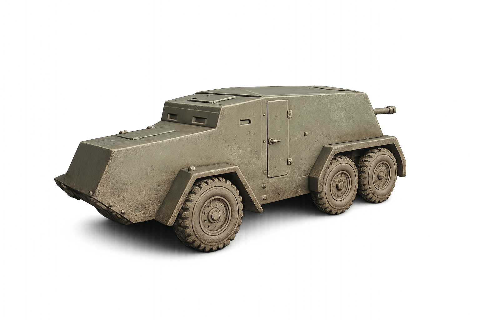 ACS Thornycroft Amazon 6×4 S.P. 17-pdr AT Gepanzerte selbstfahrende Panzerabwehrkanone