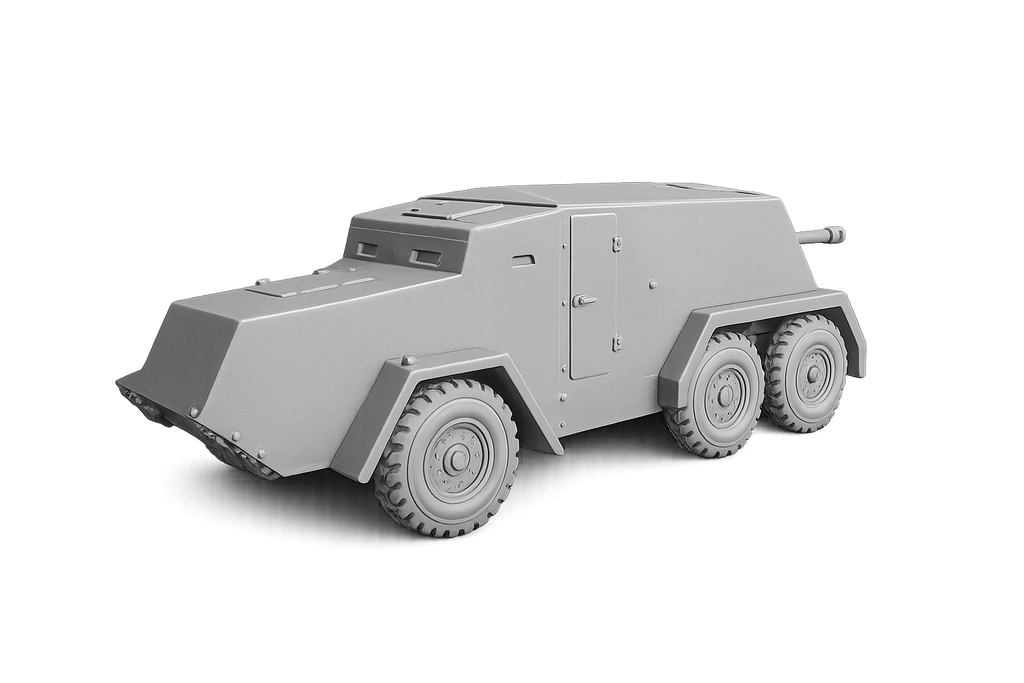 ACS Thornycroft Amazon 6×4 S.P. 17-pdr AT Gepanzerte selbstfahrende Panzerabwehrkanone