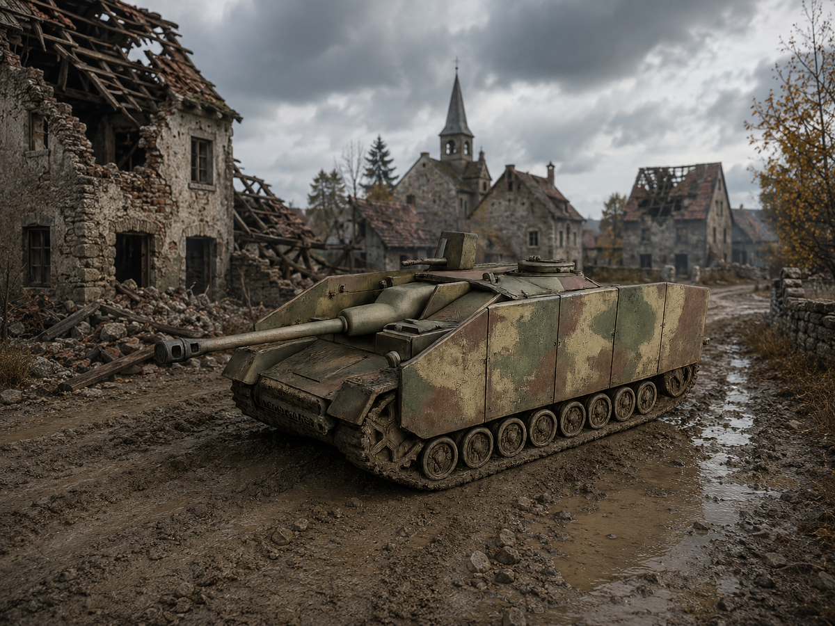 Sd.Kfz. 167 StuG IV mit Seitenschürzen