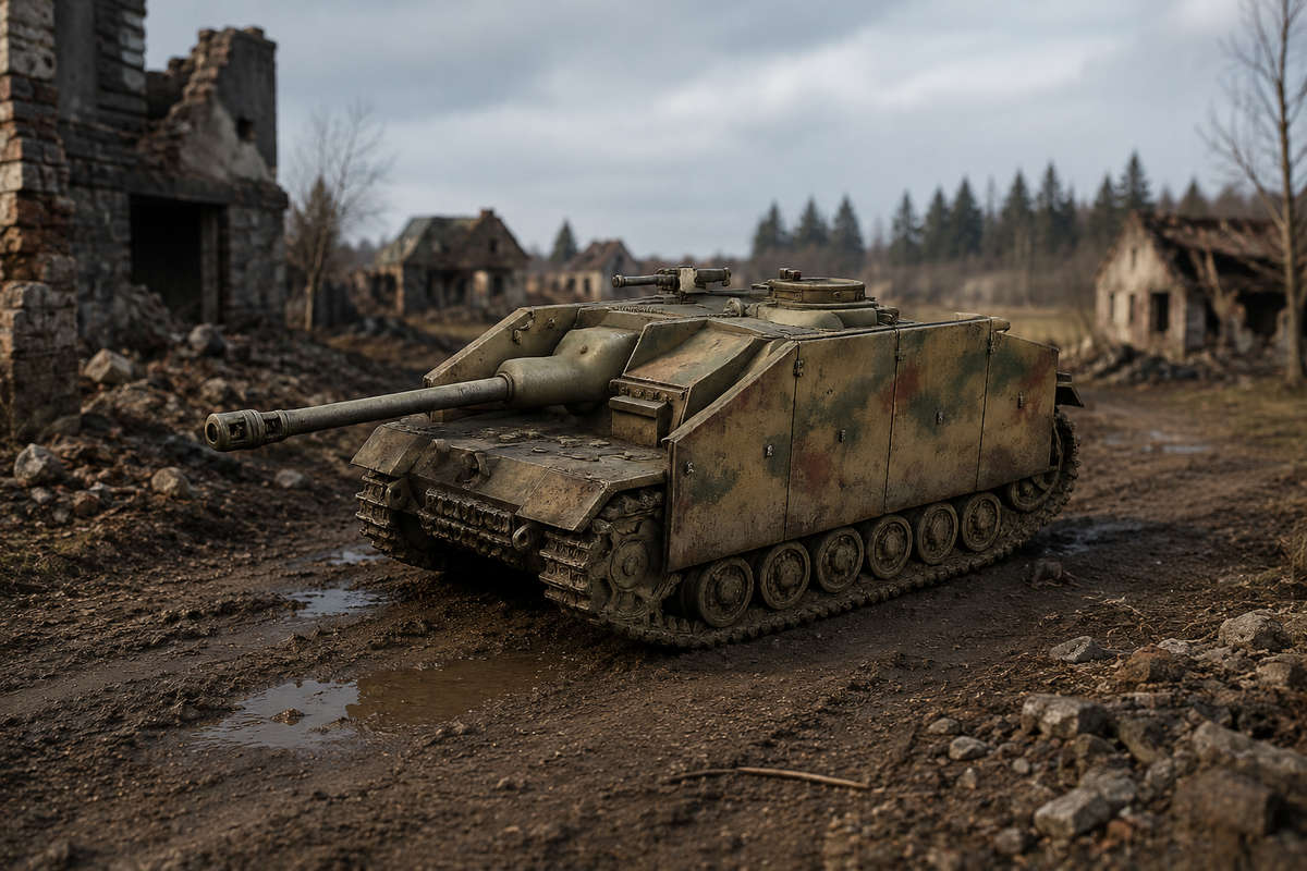 Sd.Kfz. 142/1 StuG III Ausf. G Späte Produktion mit Seitenschürzen