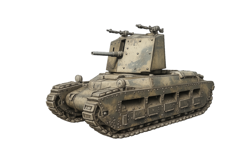 5 cm KwK 38 L/42 auf Infanterie-Panzerkampfwagen Mk II 748(e) „Oswald“