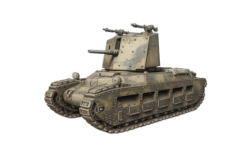 5 cm KwK 38 L/42 auf Infanterie-Panzerkampfwagen Mk II 748(e) „Oswald“