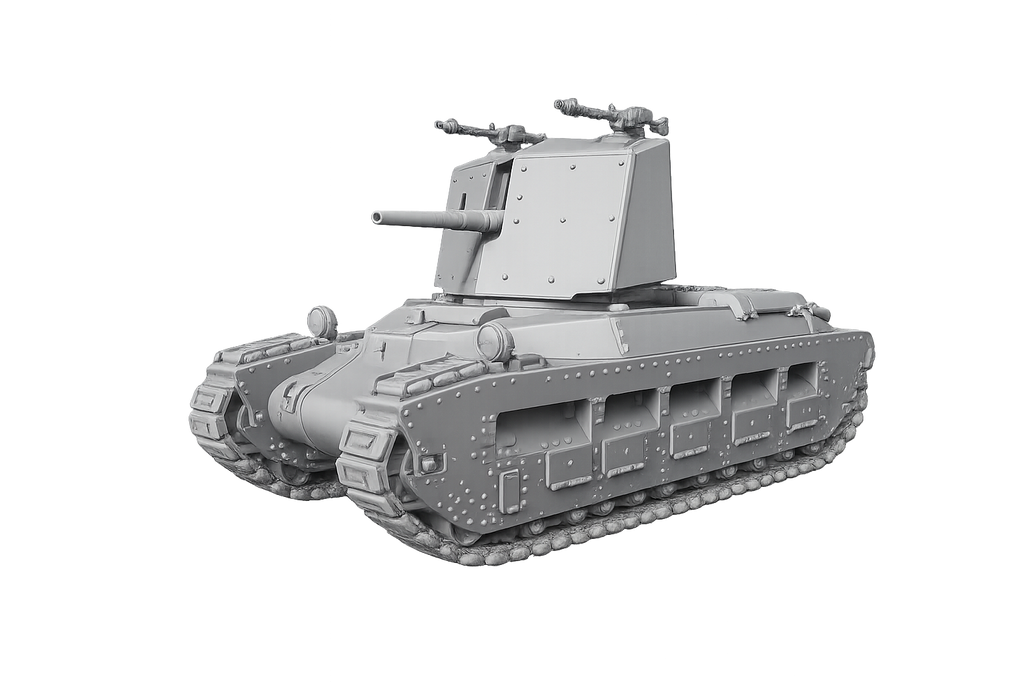 5 cm KwK 38 L/42 auf Infanterie-Panzerkampfwagen Mk II 748(e) „Oswald“