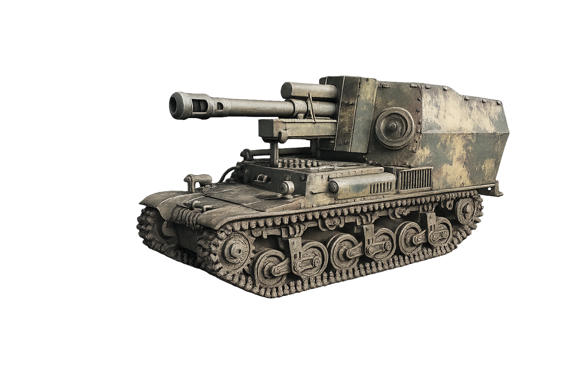 10,5-cm-le.F.H. 18/4 (Sf.) auf Geschützwagen Lorraine Schlepper (f)