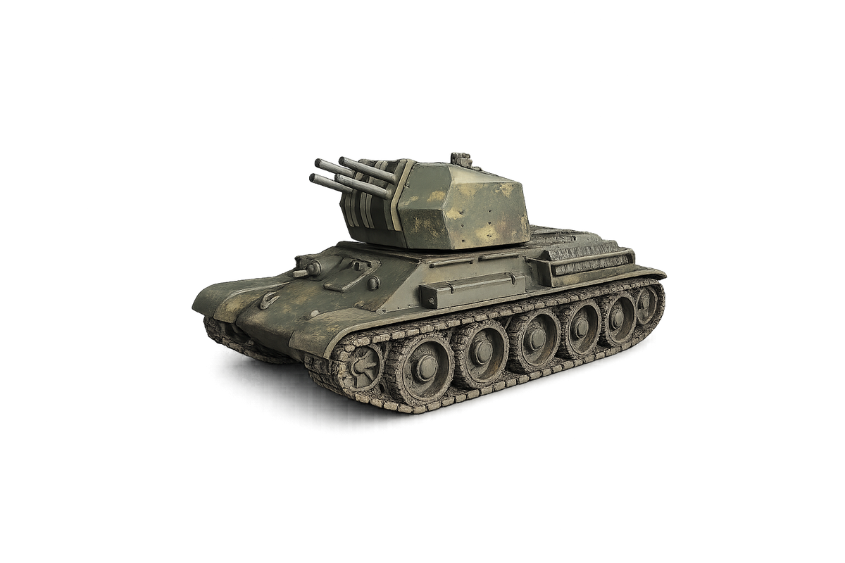 Flakpanzer T-34(r) mit 2-cm-Flakvierling 38