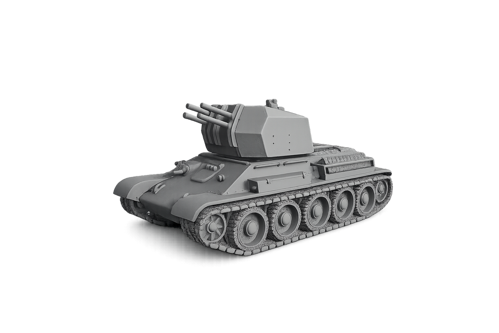 Flakpanzer T-34(r) mit 2-cm-Flakvierling 38