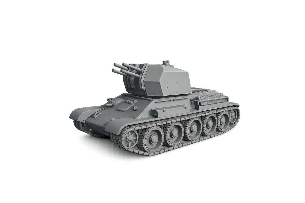 Flakpanzer T-34(r) mit 2-cm-Flakvierling 38