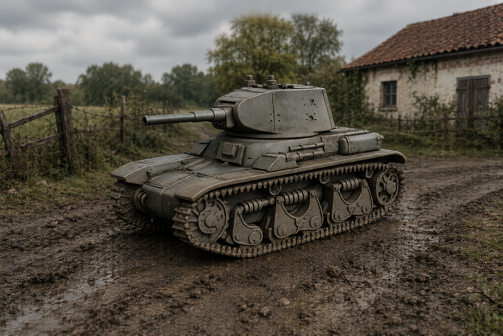Panzerkampfwagen 35R 731(f) mit T-26-Turm