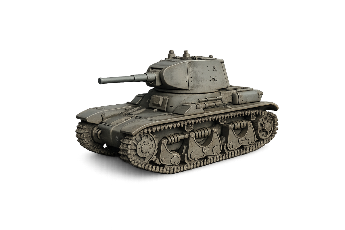 Panzerkampfwagen 35R 731(f) mit T-26-Turm