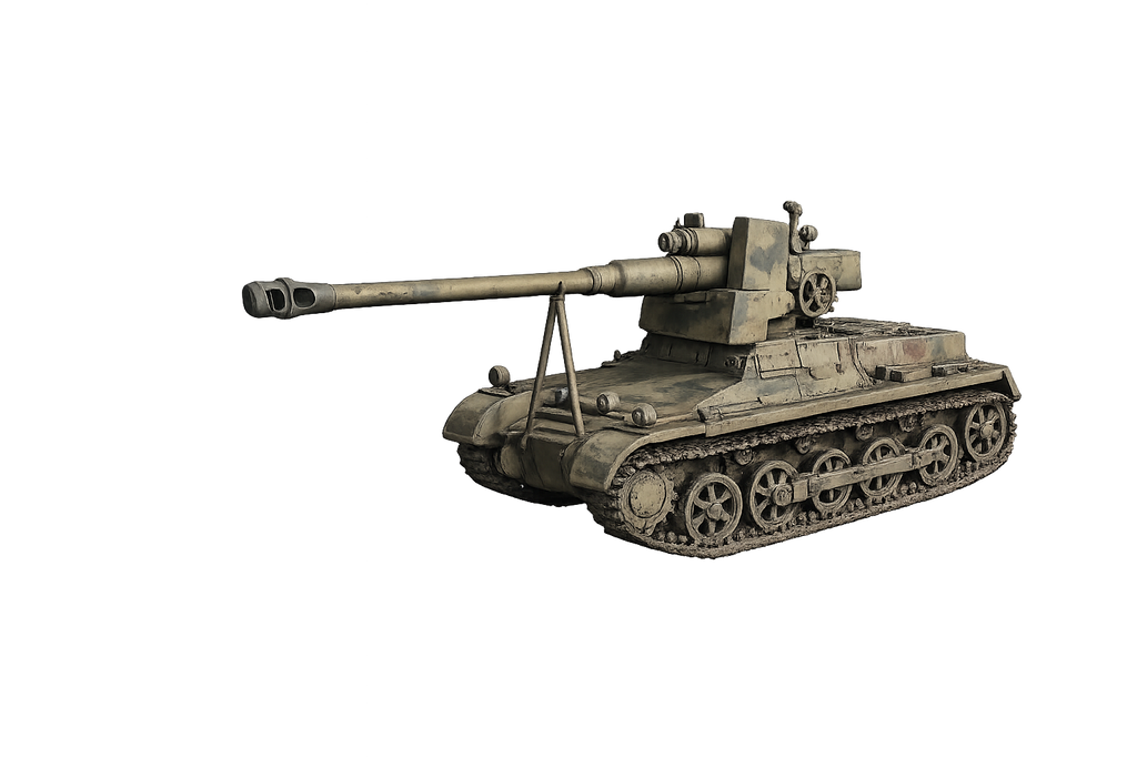 Panzer I Ausf. B mit 7,5-cm-StuK 40 L/48