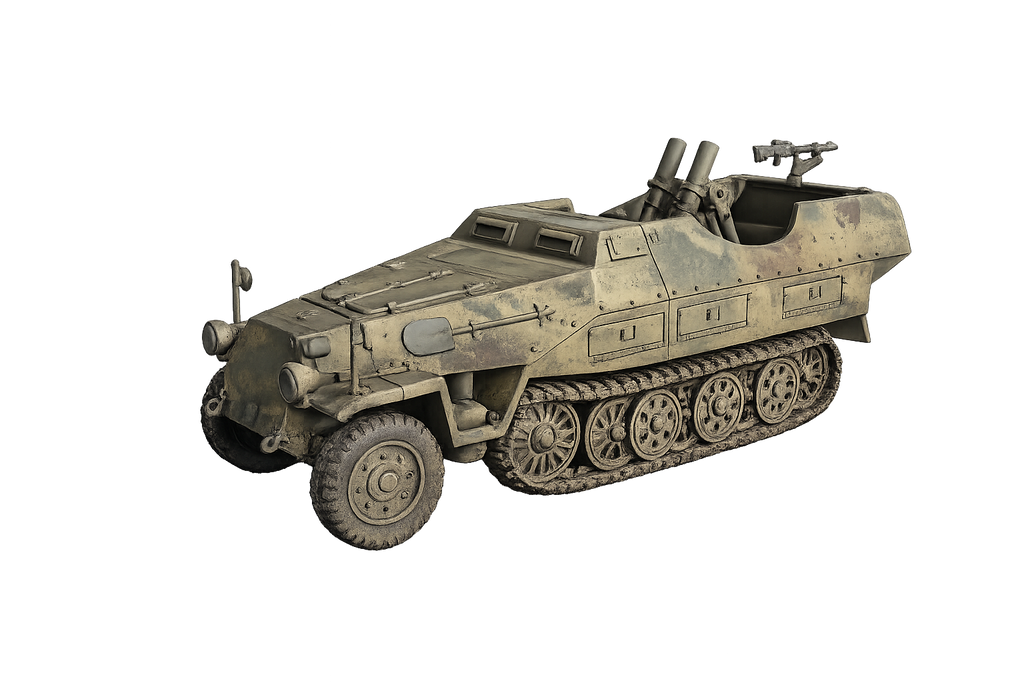 Sd.Kfz. 251 Ausf. D mit Zwilling 12-cm-Granatwerfer 42