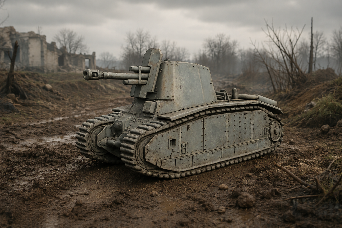 10,5-cm-leFH 18/3 (Sf.) auf Geschützwagen B2(f)