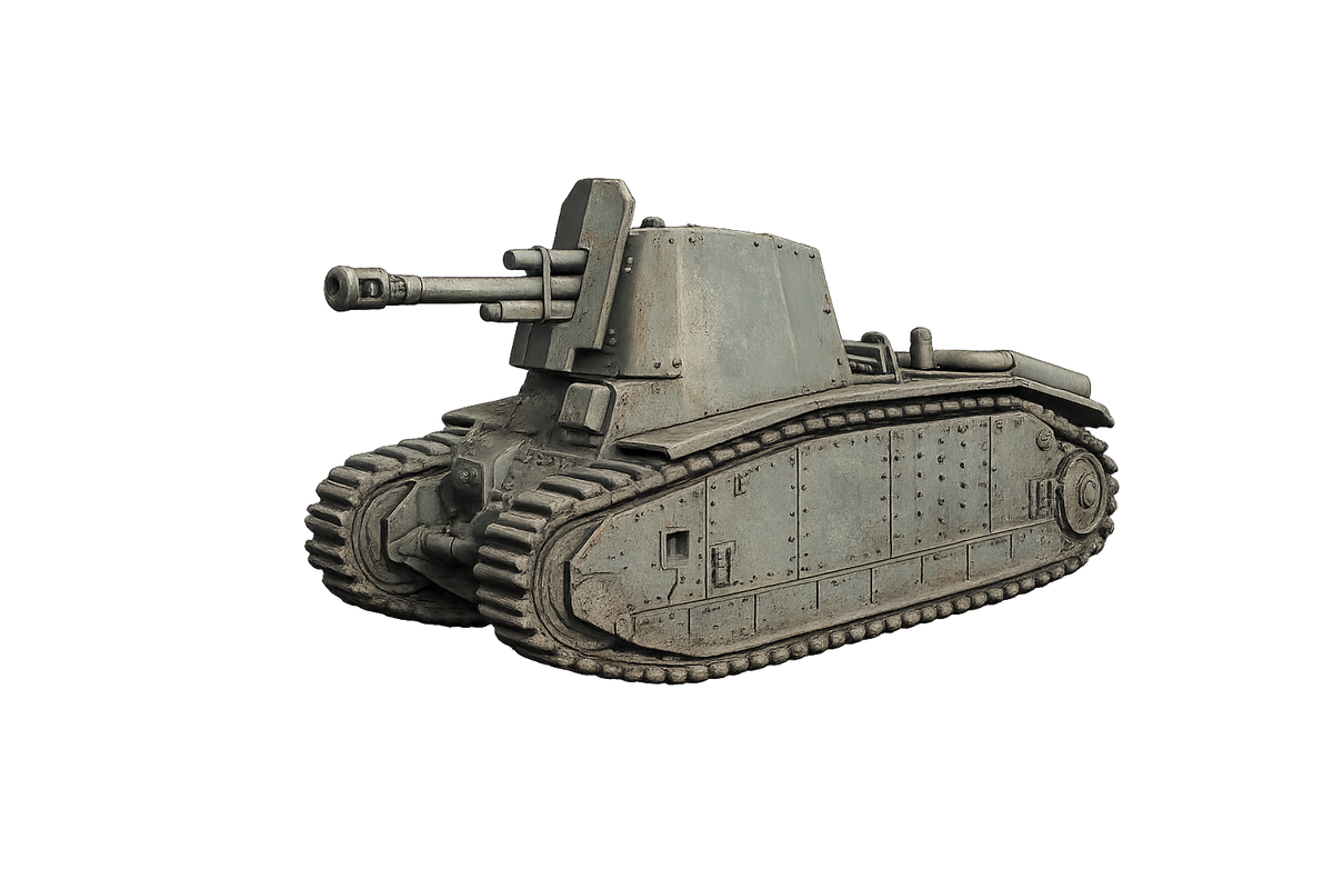 10,5-cm-leFH 18/3 (Sf.) auf Geschützwagen B2(f)
