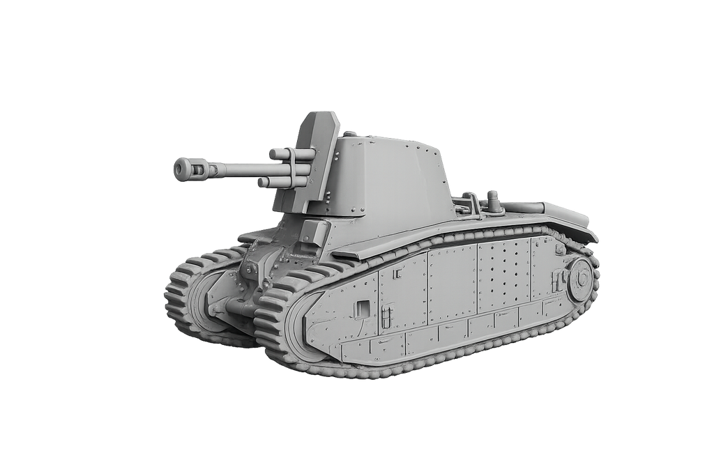 10,5-cm-leFH 18/3 (Sf.) auf Geschützwagen B2(f)