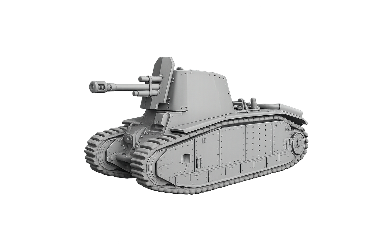 10,5-cm-leFH 18/3 (Sf.) auf Geschützwagen B2(f)