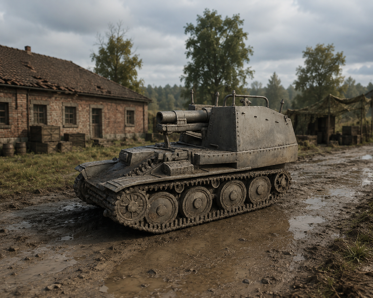 15-cm-schwere Infanteriegeschütz 33 auf Geschützwagen 38(t) Ausf. K