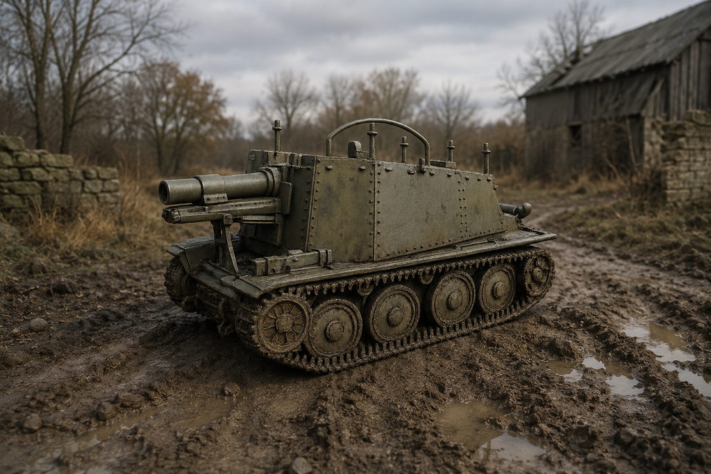 15-cm-schwere Infanteriegeschütz 33 auf Panzerkampfwagen 38(t) Ausf. H