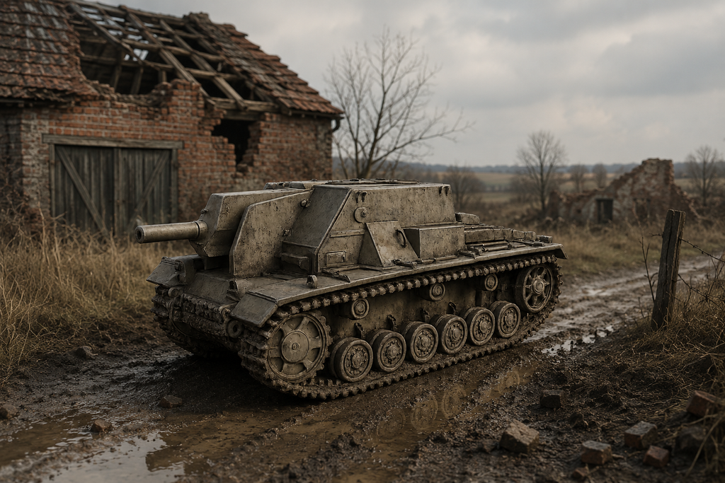 SG-122(A) „Artsturm“ Erbeutetes deutsches Sturmgeschütz StuG III
