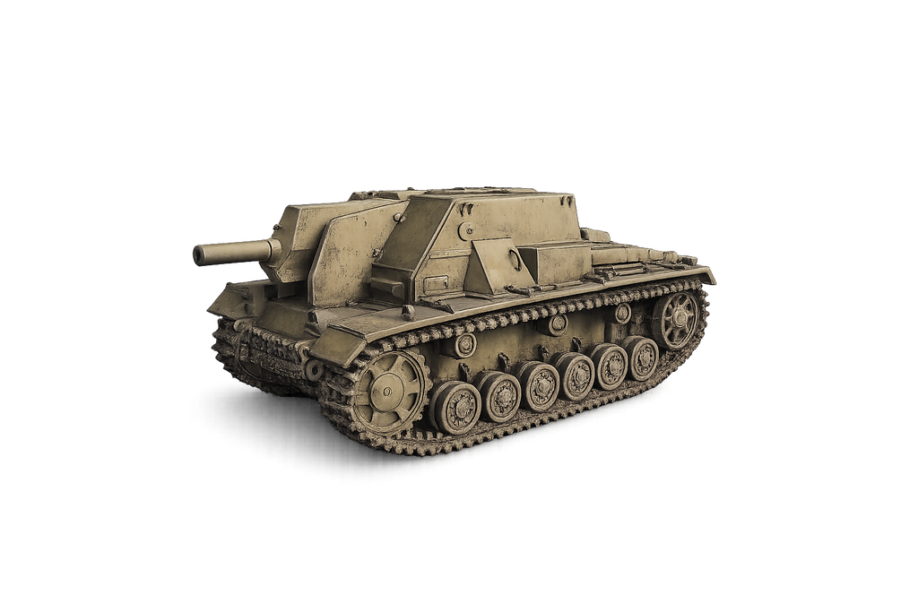 SG-122(A) „Artsturm“ Erbeutetes deutsches Sturmgeschütz StuG III