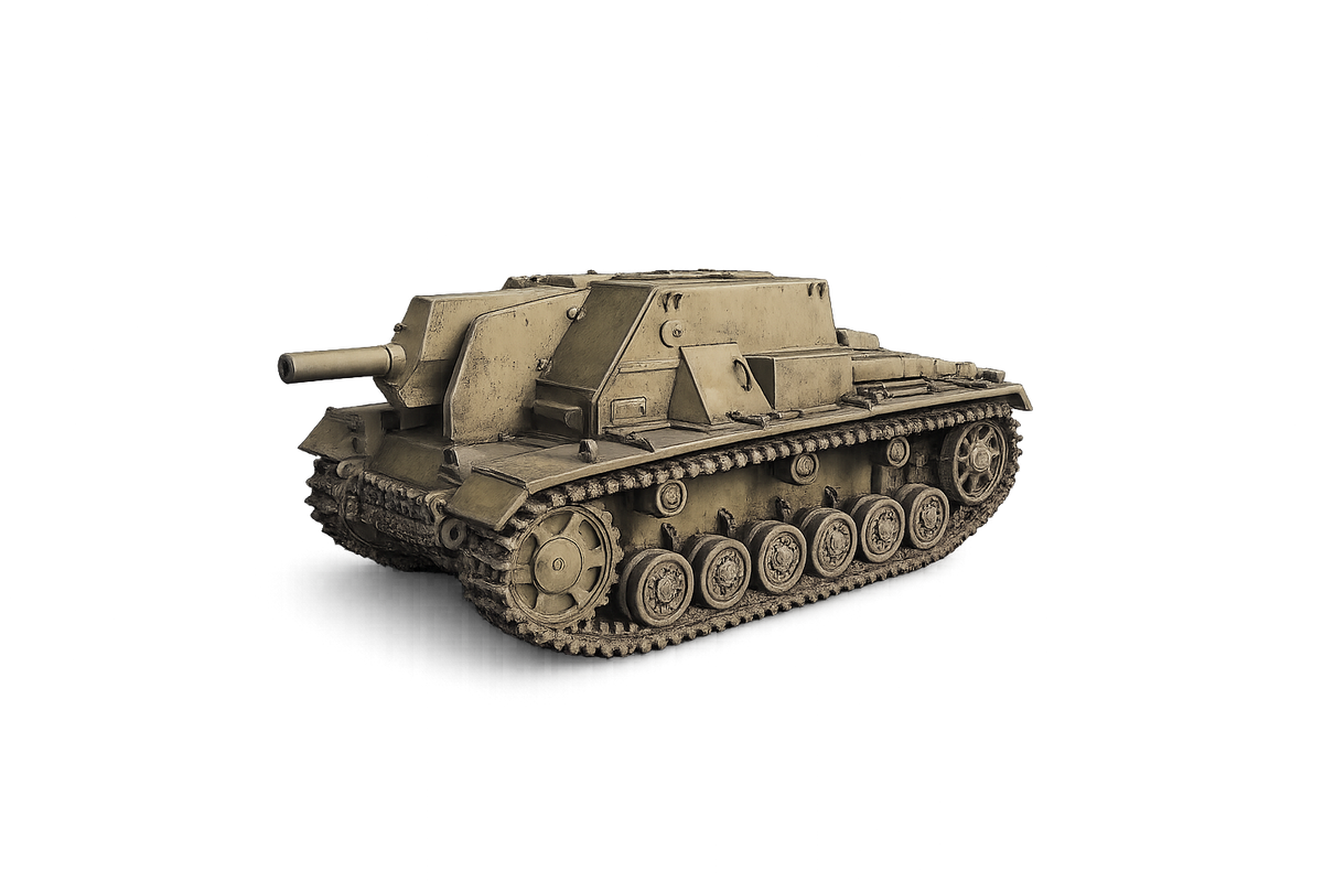 SG-122(A) „Artsturm“ Erbeutetes deutsches Sturmgeschütz StuG III