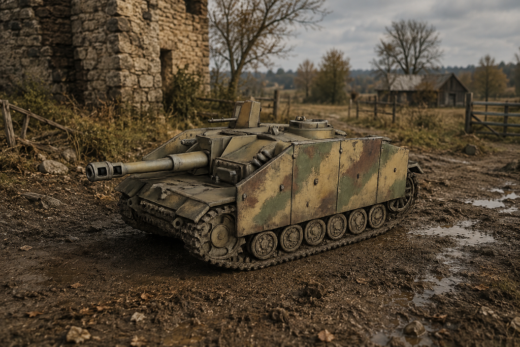 Sd.Kfz. 142/2 StuH 42 Ausf. G Gepanzerte Sturmhaubitze mit Schürzen