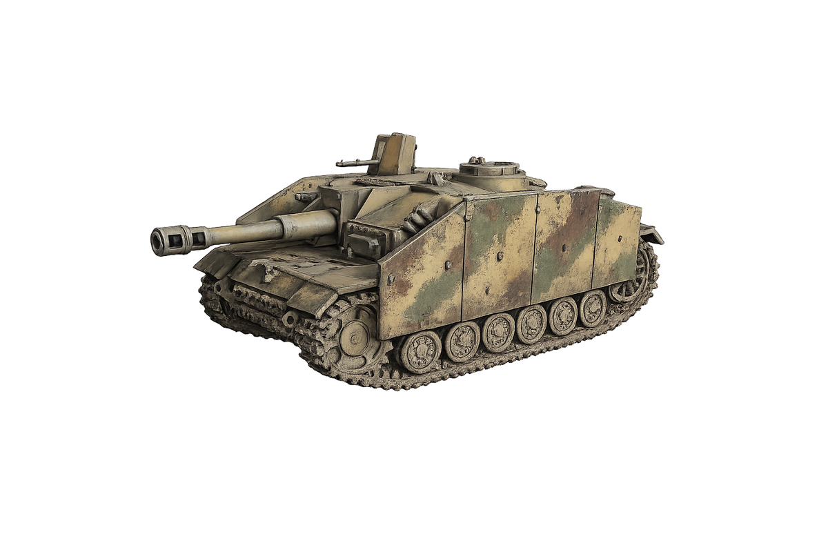 Sd.Kfz. 142/2 StuH 42 Ausf. G Gepanzerte Sturmhaubitze mit Schürzen
