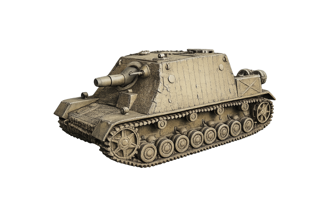 Sd.Kfz. 166 „Brummbär“ Sturmpanzer 43 und StuPa Späte Produktion mit Zimmerit