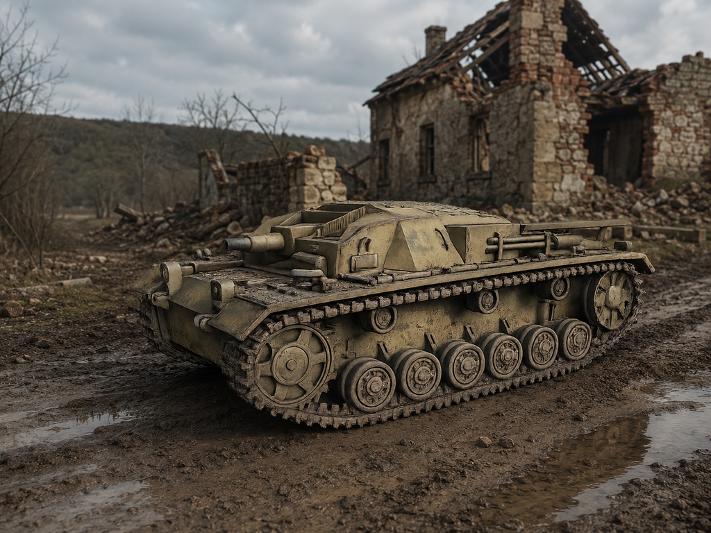 Sd.Kfz. 142 Ausf. B Sturmgeschütz III Gepanzertes Sturmgeschütz zur Infanterieunterstützung