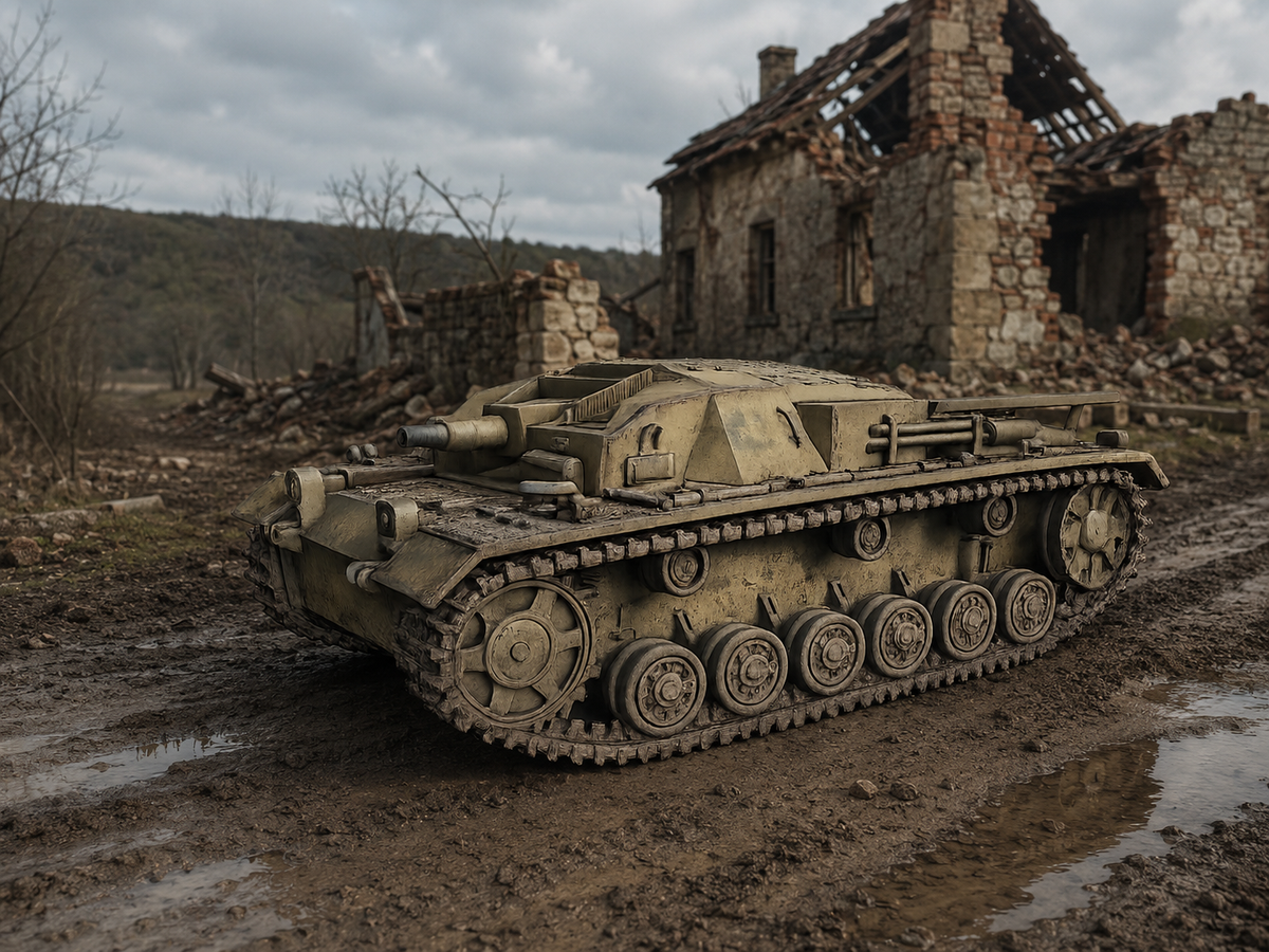 Sd.Kfz. 142 Ausf. B Sturmgeschütz III Gepanzertes Sturmgeschütz zur Infanterieunterstützung
