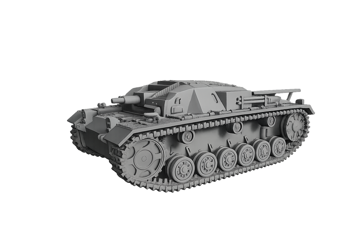 Sd.Kfz. 142 Ausf. B Sturmgeschütz III Gepanzertes Sturmgeschütz zur Infanterieunterstützung