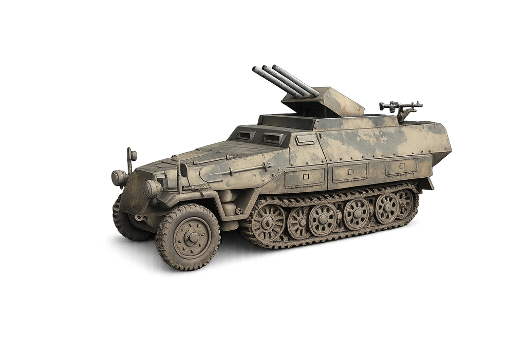 Sd.Kfz. 251/21 Ausf. D Mittlerer Schützenpanzerwagen mit Drilling MG 151