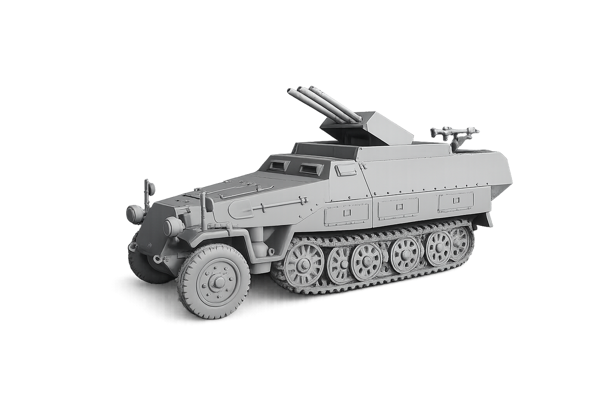 Sd.Kfz. 251/21 Ausf. D Mittlerer Schützenpanzerwagen mit Drilling MG 151